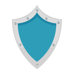 shield protection security technology data vector illustration