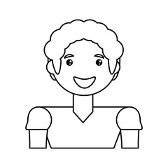 adult male avatar vector icon illustration design