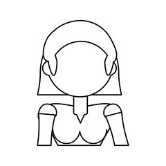 woman adult young vector icon illustration design