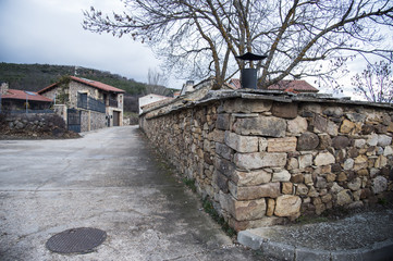 Fototapeta na wymiar Pueblo de Soria