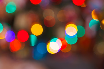 Abstract blurred holiday background