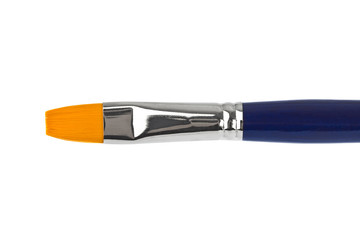 Naklejka premium Blue paintbrush