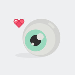 Eye vector illustration
