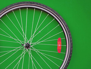 Obraz premium Bicycle wheel