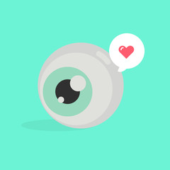 Eye vector illustration
