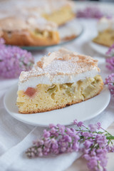 Rhabarber Kuchen 