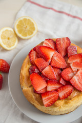 Erdbeer Käsekuchen