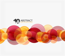 Circle vector background