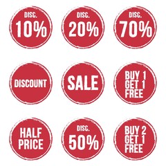 Discount Stamp Set