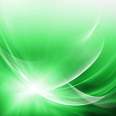 Green abstract background