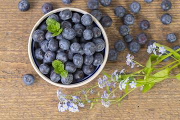 Borówki- deser na wiosnę © anix