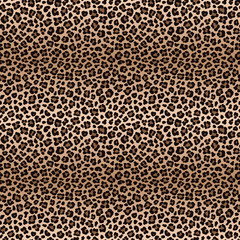 Leopard seamless pattern with color transitions
