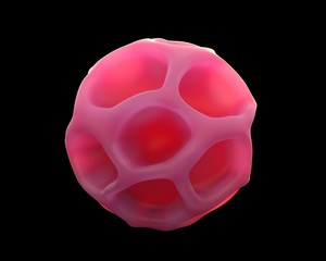 3d rendering - brochosomes