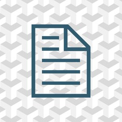 checklist  icon stock vector illustration flat design