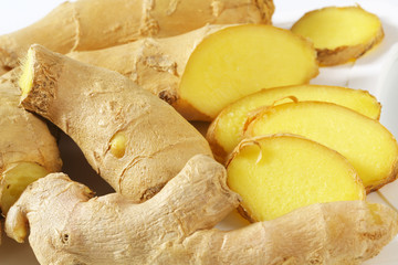 Fresh ginger root