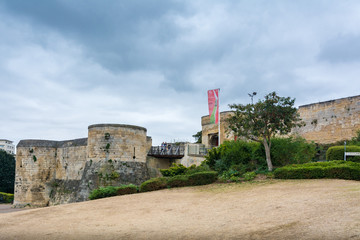 Fototapeta na wymiar Castle of Caen, France