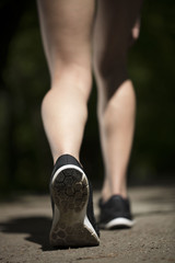 fitness woman in park