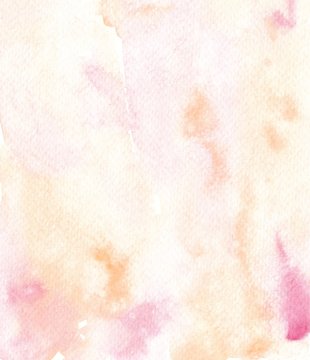 Watercolor textures. Watercolor abstract background for wedding, birthday, Mother's Day. Bridal shower. Pink and orange