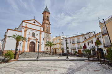 Cuevas de San Marcos village in Malaga, Spain