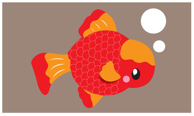 Goldfish vector