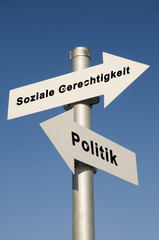 Politik und soziale Gerechtikgeit - Symbolfoto