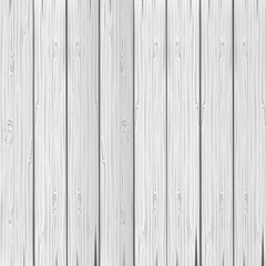 Wood light grey texture. Wooden background old panels. Vector illustration