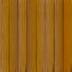 Naklejka premium Wood brown texture. Wooden background old panels. Vector illustration
