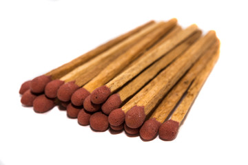 Close-up of a red match