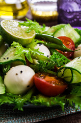 Salad of vegetables