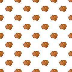 Barrel of beer pattern, cartoon style 