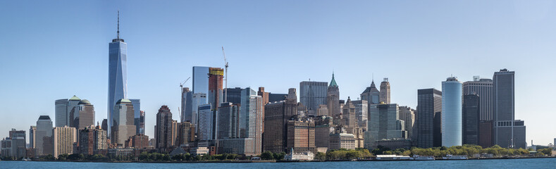 Fototapeta na wymiar Manhattan, New York, Panorama