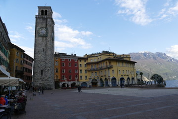 Fototapeta premium Porto di Riva del Garda