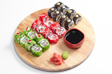 Fototapeta na wymiar tasty sushi
