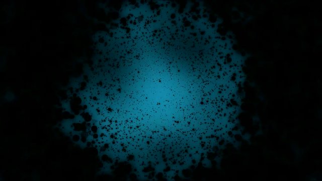 Travel through a Black Particle Tunnel - Loop Blue