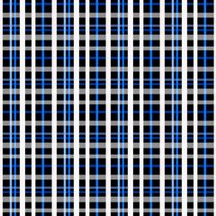 Seamless checkered plaid pattern