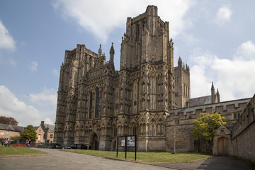 Fototapeta na wymiar Wells Cathedral