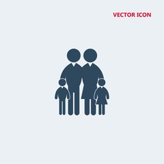 family vector icon