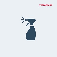 wiping sprayer tool vector icon