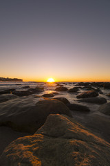 Sunrise at the beach
