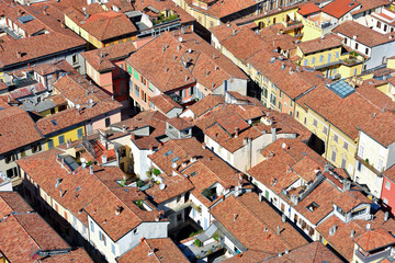 Cremona panorama taken from torrazza