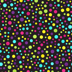 Circle pattern. Seamless vector