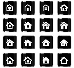 home icon set
