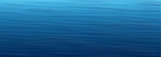 Blue water banner.