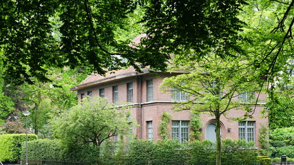 Fototapeta na wymiar Classic house in Antwerp