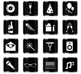 party icon set