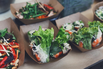 Street food festival, delivery, catering service