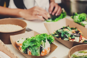 Street food festival, delivery, catering service
