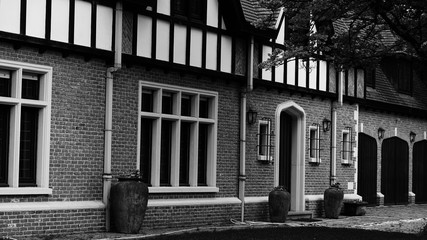 Fototapeta na wymiar Vintage house in Antwerp