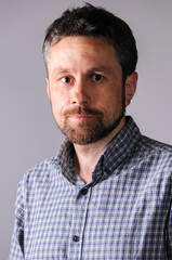 Obraz premium Portrait of handsome bearded businessman