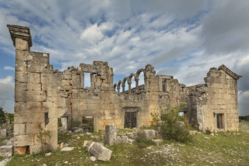 Early christian church at Cambazli, Turkey